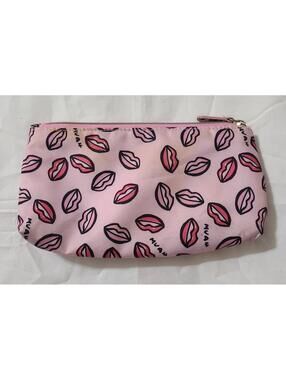Conair Makeup Cosmetics Bag Womens Size Small Pink Lips Travel Storage Organizer